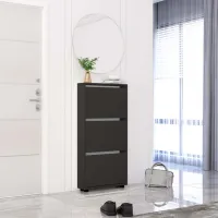 Обувной шкаф Mobildor-Lux LEO Slim 125 x 60 x 16см /Anthracite /Антрацит photo 2