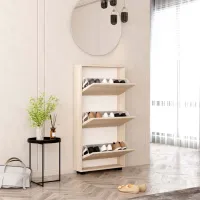 Обувной шкаф Mobildor-Lux LEO Slim 125 x 60 x 16см /Sonoma /Сонома photo 2