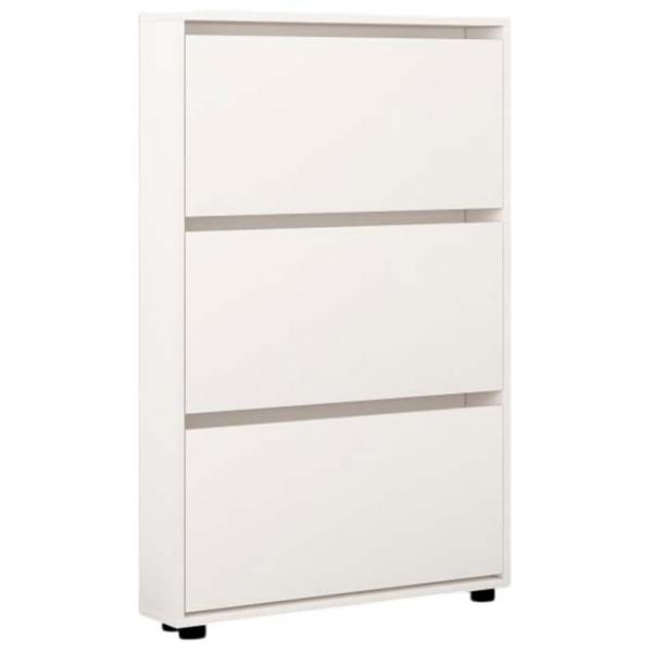 Dulap pentru încălțăminte Mobildor-Lux LEO Slim 125 x 60 x 16 /White /White photo 1 Dulap pentru încălțăminte Mobildor-Lux LEO Slim 125 x 60 x 16 /White /White photo 1