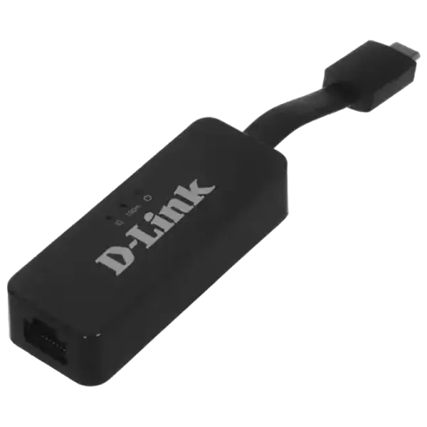 Adaptor D-Link DUB-2312 USB Type-C / Black photo 1