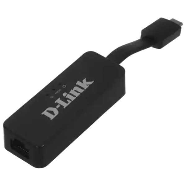 Adaptor D-Link DUB-2312 USB Type-C / Black photo 1