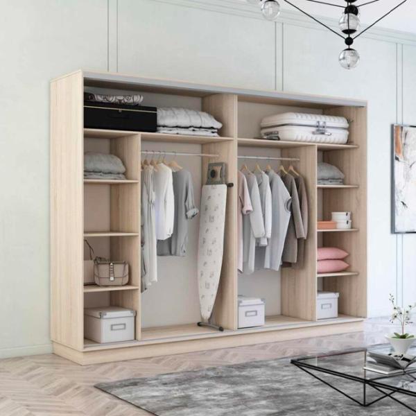 Dulap Mobildor-Lux Fox 320 x 60 x 200 / PAL / Sonoma photo 3