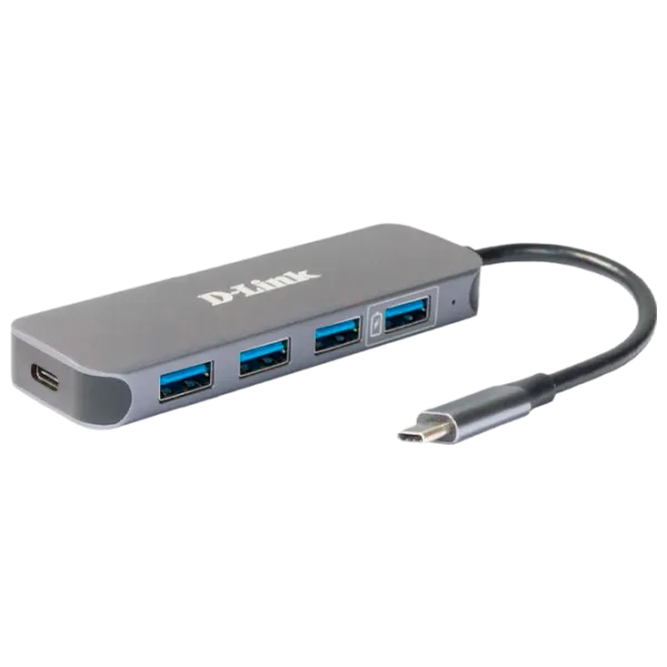 Adaptor Hub D-Link DUB-2340/A1A USB Type-C / Gray photo 1
