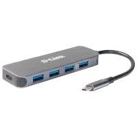 Adaptor Hub D-Link DUB-2340/A1A USB Type-C / Gray