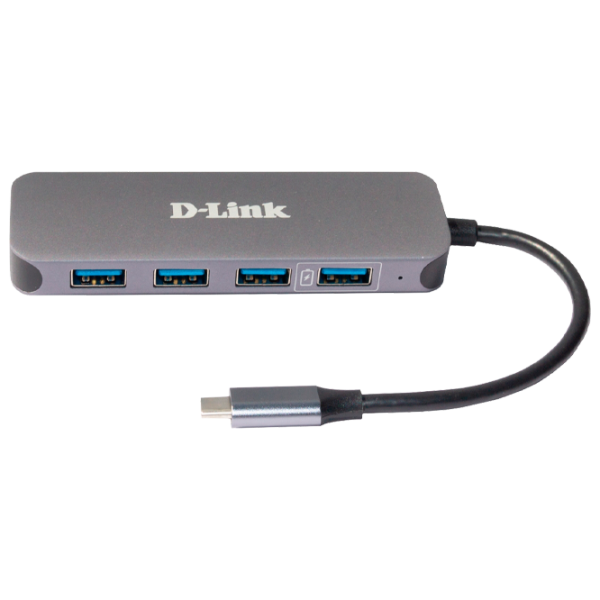 Adaptor Hub D-Link DUB-2340/A1A USB Type-C / Gray photo 2