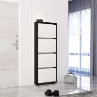 Обувной шкаф Mobildor-Lux LEO Slim 164 x 60 x 16см /Anthracite /Антрацит photo 2