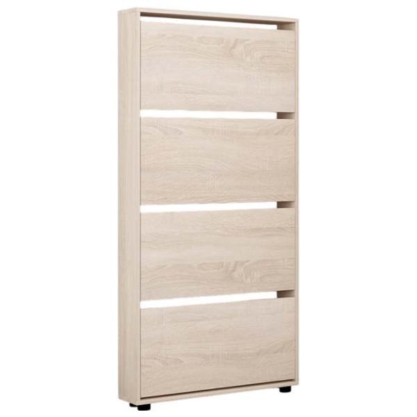 Dulap pentru încălțăminte Mobildor-Lux LEO Slim 164 x 60 x 16 /Sonoma /Sonoma photo 1