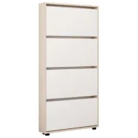 Dulap pentru încălțăminte Mobildor-Lux LEO Slim 164 x 60 x 16 /Sonoma /Sonoma