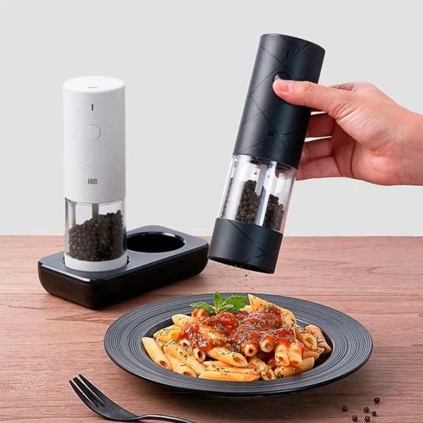 Set pentru condimente Xiaomi HU0293 Sticlă / Black-White photo 3