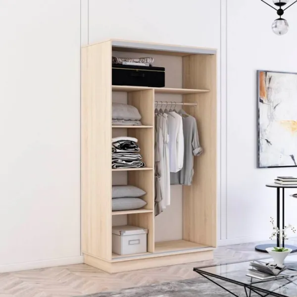 Dulap Mobildor-Lux Fox 180 x 60 x 230 / PAL / Sonoma photo 2