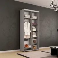 Dulap Mobildor-Lux Compact 110 x 45 x 220 / PAL / Gray photo 2