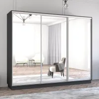 Dulap Mobildor-Lux Fox 310 x 60 x 240 / PAL / Antracit photo 2
