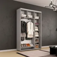 Dulap Mobildor-Lux Compact 160 x 45 x 220 / PAL / Gray photo 2