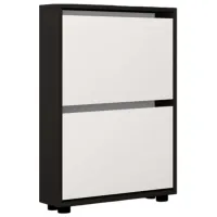 Обувной шкаф Mobildor-Lux LEO Slim 86 x 60 x 16см /Anthracite /Антрацит