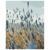 Картина по номерам Strateg Полевые цветы GS923 50 x 40 см / Вертикальная