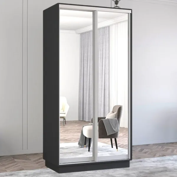 Dulap Mobildor-Lux Fox 100 x 60 x 240 / PAL / Antracit photo 3