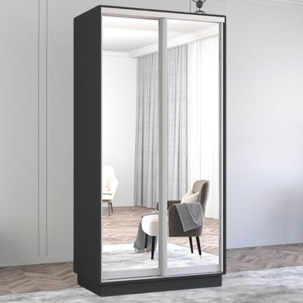 Dulap Mobildor-Lux Fox 100 x 60 x 240 / PAL / Antracit photo 3