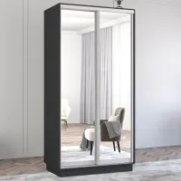 Dulap Mobildor-Lux Fox 100 x 60 x 240 / PAL / Antracit photo 3