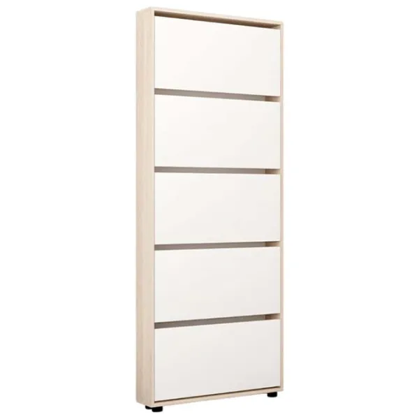 Обувной шкаф Mobildor-Lux LEO Slim 203 x 60 x 16см /Sonoma /Сонома photo 1