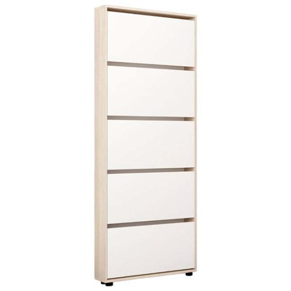 Обувной шкаф Mobildor-Lux LEO Slim 203 x 60 x 16см /Sonoma /Сонома photo 1