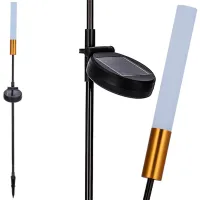 Lampă solară Jumi L-909939 Plastic / Black