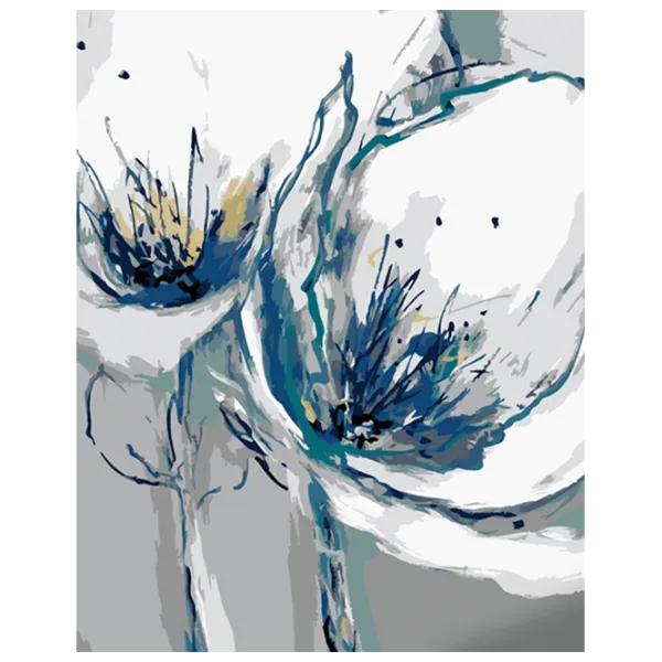 Картина по номерам Strateg Бело-синие цветы GS1056 50 x 40 см / Вертикальная photo 1 Картина по номерам Strateg Бело-синие цветы GS1056 50 x 40 см / Вертикальная photo 1