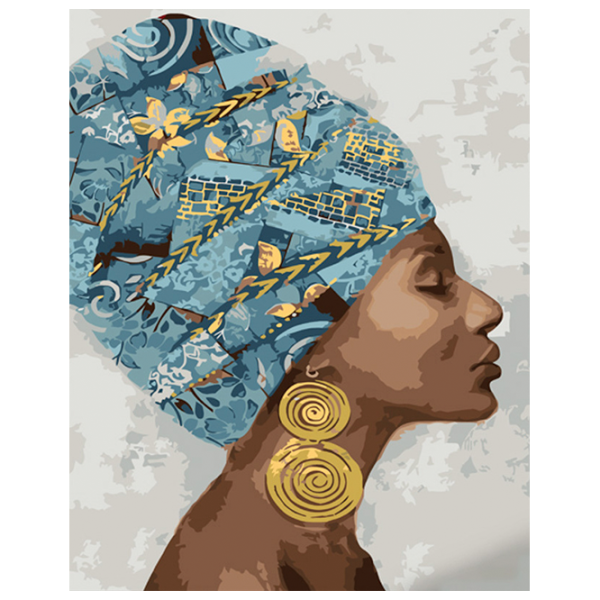 Картина по номерам Strateg Восточная красота GS1083 50 x 40 см / Вертикальная photo 1