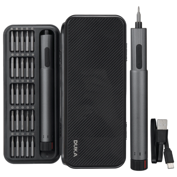 Аккумуляторная отвертка Xiaomi Duka AtuMan E2 Electric Double-Gear Количество в наборе: 25 photo 1