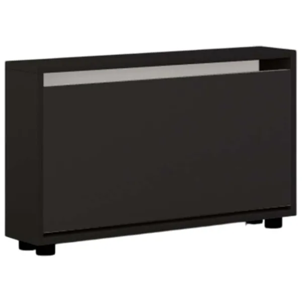 Dulap pentru încălțăminte Mobildor-Lux LEO Slim 47 x 60 x 16 /Anthracite /Anthracite photo 1