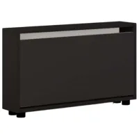 Dulap pentru încălțăminte Mobildor-Lux LEO Slim 47 x 60 x 16 /Anthracite /Anthracite