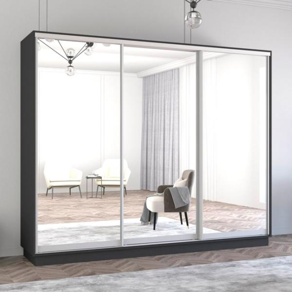 Dulap Mobildor-Lux Fox 290 x 60 x 230 / PAL / Antracit photo 2