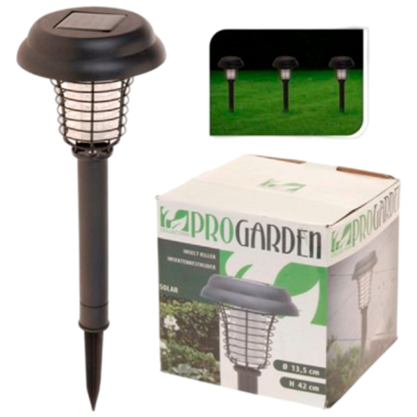 Lampă solară ProGarden 27877 Plastic / Black photo 1