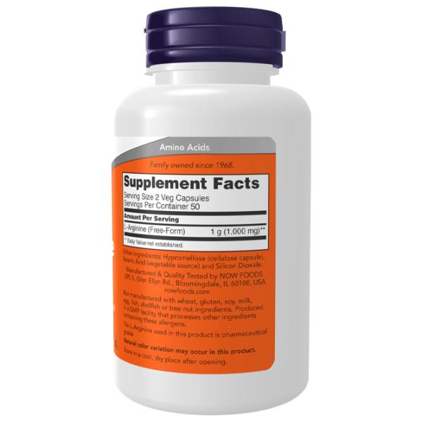 Aminoacizi Now Foods L-Arginine (733739000309)   photo 2 Aminoacizi Now Foods L-Arginine (733739000309)   photo 2