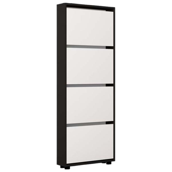 Обувной шкаф Mobildor-Lux LEO Slim 164 x 70 x 16см /Anthracite /Антрацит photo 1 Обувной шкаф Mobildor-Lux LEO Slim 164 x 70 x 16см /Anthracite /Антрацит photo 1