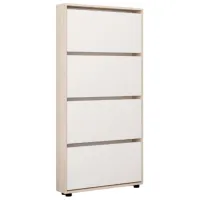 Dulap pentru încălțăminte Mobildor-Lux LEO Slim 164 x 70 x 16 /Sonoma /Sonoma