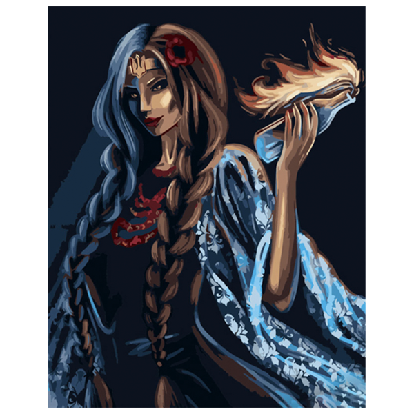 Картина по номерам Strateg Украинское фэнтези GS843 50 x 40 см / Вертикальная photo 1 Картина по номерам Strateg Украинское фэнтези GS843 50 x 40 см / Вертикальная photo 1