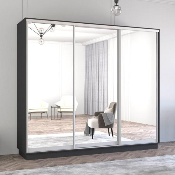 Dulap Mobildor-Lux Fox 260 x 60 x 210 / PAL / Antracit photo 3