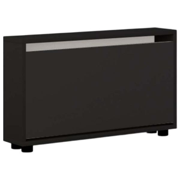 Dulap pentru încălțăminte Mobildor-Lux LEO Slim 47 x 70 x 16 /Anthracite /Anthracite photo 1