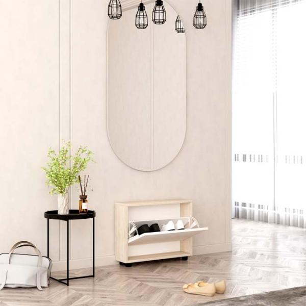 Dulap pentru încălțăminte Mobildor-Lux LEO Slim 47 x 70 x 16 /Sonoma /Sonoma photo 2 Dulap pentru încălțăminte Mobildor-Lux LEO Slim 47 x 70 x 16 /Sonoma /Sonoma photo 2