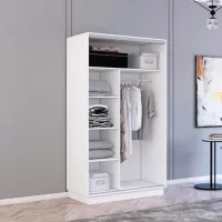 Dulap Mobildor-Lux Fox 140 x 60 x 200 / PAL / Antracit photo 2