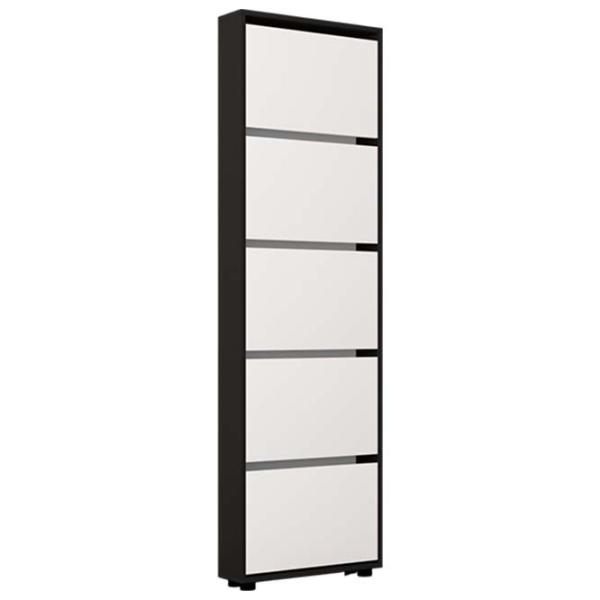 Обувной шкаф Mobildor-Lux LEO Slim 203 x 70 x 16см /Anthracite /Антрацит photo 1