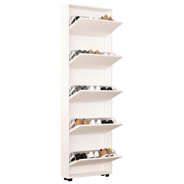 Обувной шкаф Mobildor-Lux LEO Slim 203 x 70 x 16см /White /Белый photo 1 Обувной шкаф Mobildor-Lux LEO Slim 203 x 70 x 16см /White /Белый photo 1