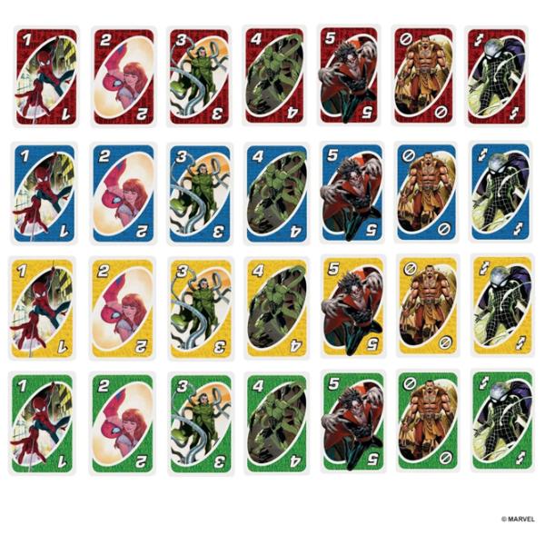 Настольная игра Mattel The Amazing Spider-Man 7+/ Uno photo 3