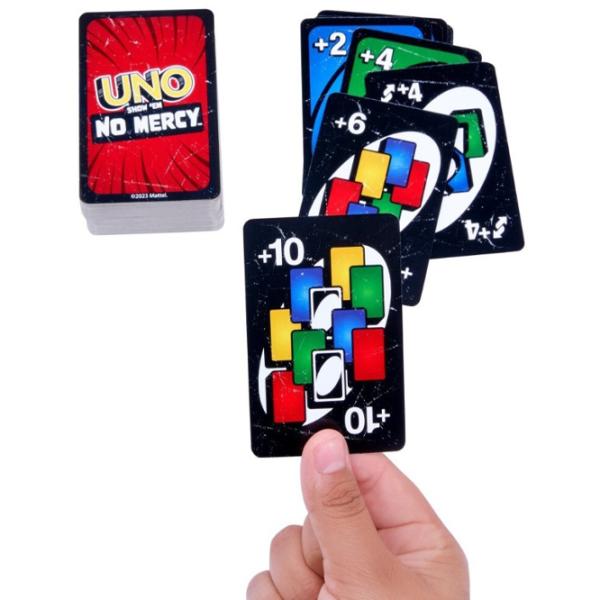 Настольная игра Mattel Show Em No Mercy 7+/ Uno photo 2 Настольная игра Mattel Show Em No Mercy 7+/ Uno photo 2