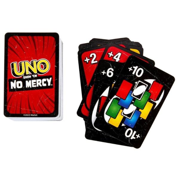 Настольная игра Mattel Show Em No Mercy 7+/ Uno photo 4 Настольная игра Mattel Show Em No Mercy 7+/ Uno photo 4