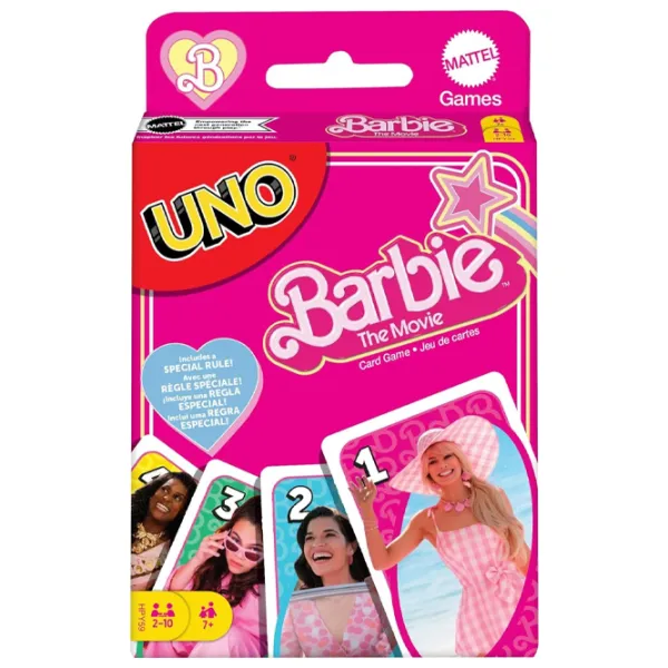 Настольная игра Mattel Barbie 7+/ Uno photo 1 Настольная игра Mattel Barbie 7+/ Uno photo 1