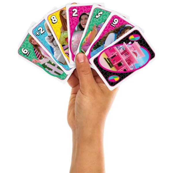 Настольная игра Mattel Barbie 7+/ Uno photo 2 Настольная игра Mattel Barbie 7+/ Uno photo 2