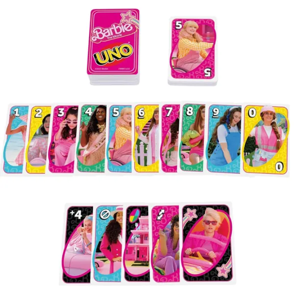 Настольная игра Mattel Barbie 7+/ Uno photo 4 Настольная игра Mattel Barbie 7+/ Uno photo 4