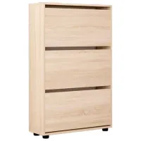 Dulap pentru încălțăminte Mobildor-Lux Leo 125 x 70 x 27 /Sonoma /Sonoma