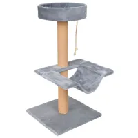 Когтеточка для кошек FunFit 3814 / Напольная / Серый